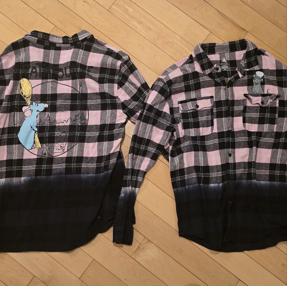 Disney Ratatouille Flannel 2 Pair M & L